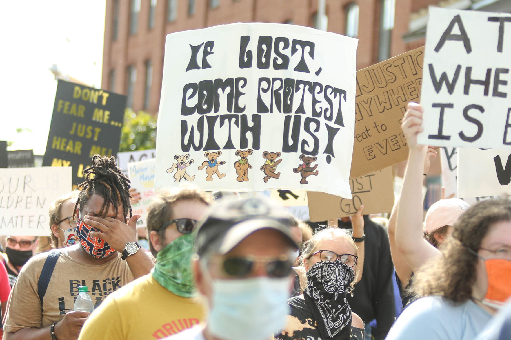Auburn Students & Community for Change protest and march